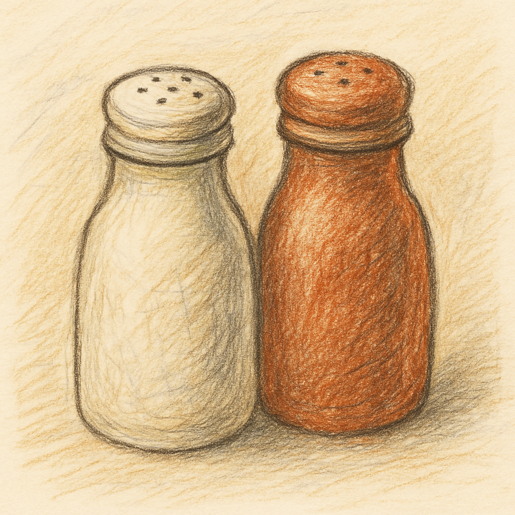 🧂 Salt & Pepper Shaker Sets – A Little Duo with Big Flavor